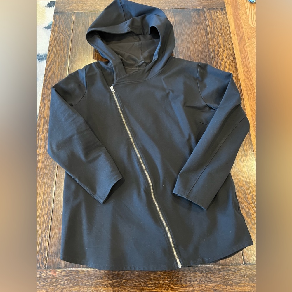 Betabrand Asymmetrical Zipper Jacket